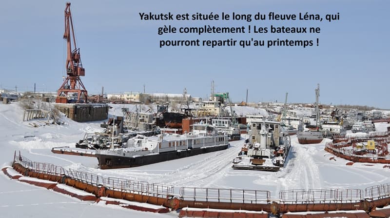 Iakoutsk en Sibérie, la ville la plus froide du monde